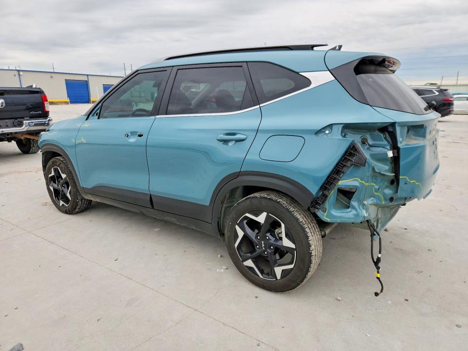 2025 Kia Seltos VIN KNDER2AA7S7671268 COPART salvage auction — FRONT END, Tx - Certificate Of Title, sold $1,100 on 2026-07-17 (photo 2)