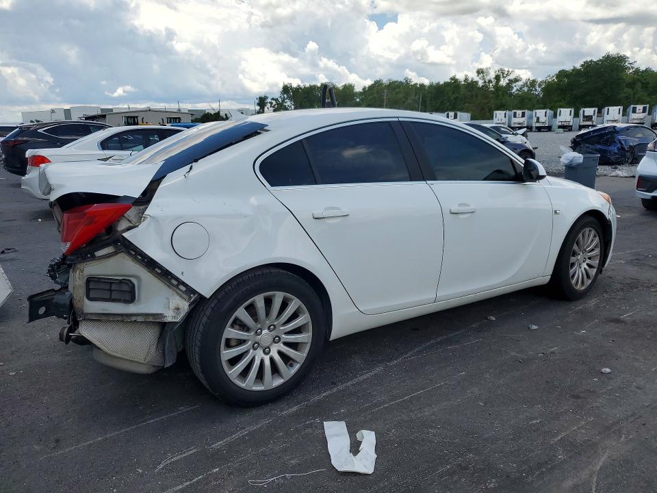 2011 Buick Regal VIN W04GN5EC6B1046391 COPART salvage auction — REAR END, Fl - Cert Of Title Slvg Rebuildable, sold $500 on 2026-07-08 (photo 3)