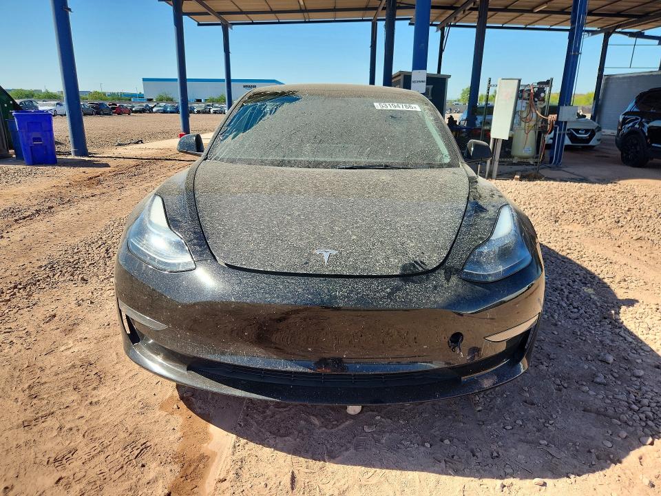2023 Tesla Model 3 VIN 5YJ3E1EA4PF460120 COPART salvage auction — Rear End, AZ - CERT OF TITLE - SALVAGE, sold $6,000 on 2026-06-18 (photo 5)