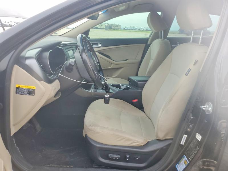 2014 Kia Optima VIN KNAGM4ADXE5071998 COPART salvage auction — FRONT END, Tx - Certificate Of Title, sold $550 on 2026-07-04 (photo 7)