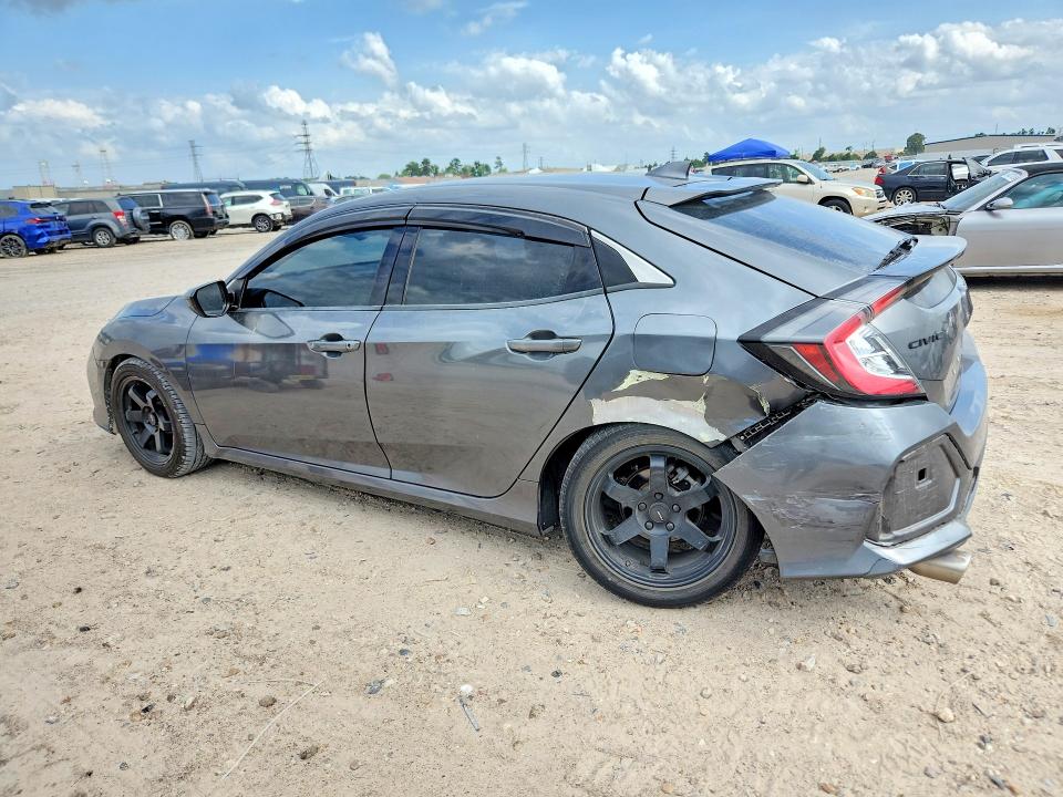 2017 Honda Civic VIN SHHFK7H20HU226229 COPART salvage auction — REAR END, Tx - Salvage Vehicle Title, sold $3,050 on 2026-07-21 (photo 2)