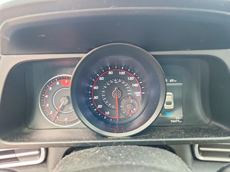 2021 Hyundai Elantra VIN 5NPLM4AG8MH003998 COPART salvage auction — REAR END, Nm - Cert Of Title-Salvage, sold $6,300 on 2026-07-09 (photo 9)