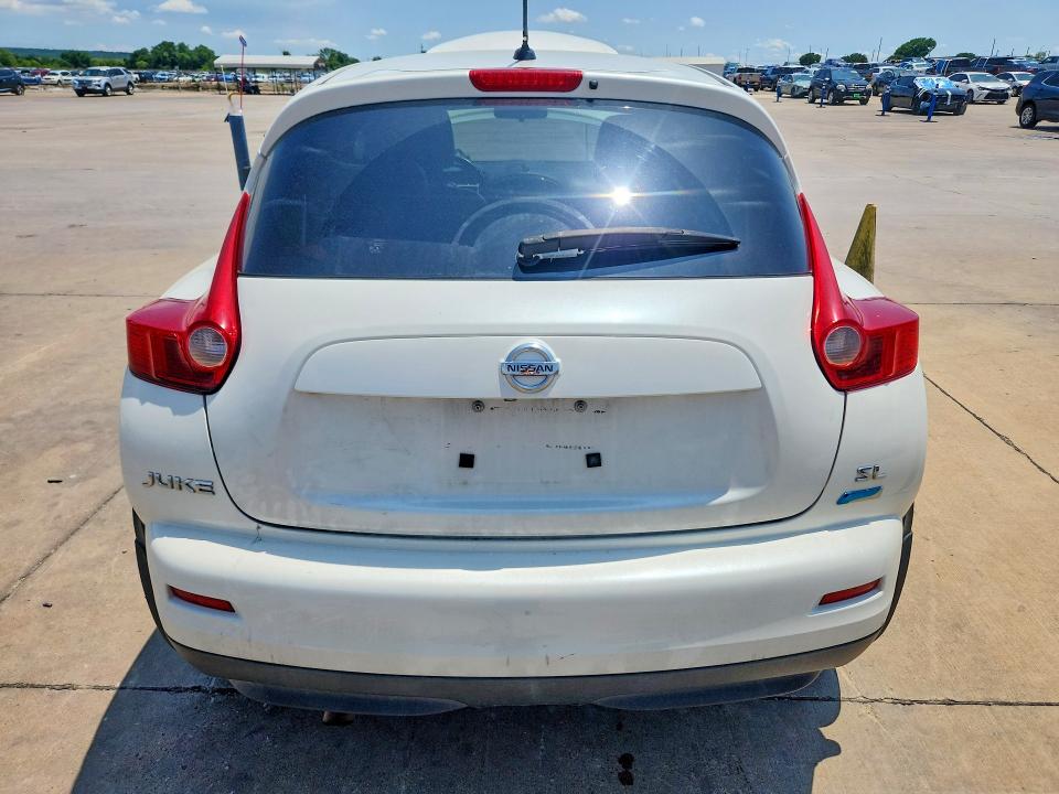 2013 Nissan Juke VIN JN8AF5MR2DT218703 COPART salvage auction — FRONT END, Tx - Salvage Vehicle Title, sold $175 on 2026-07-16 (photo 6)