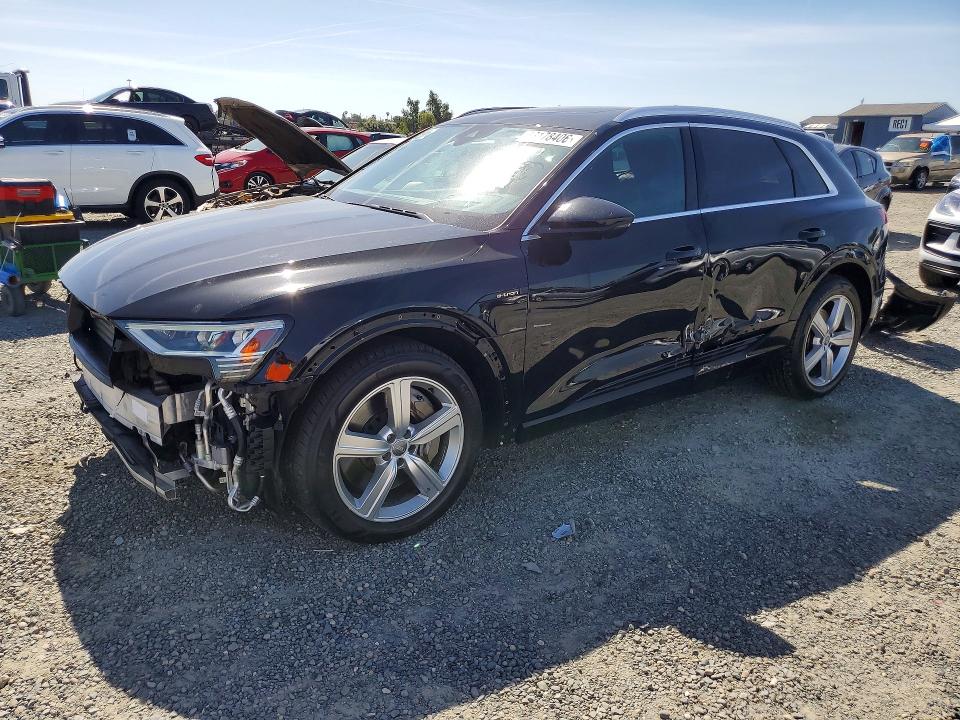 2019 Audi E-tron VIN WA1VABGE6KB020531 COPART salvage auction — FRONT END, Ca - Dis/Dlr/Exp Only Clean Title, sold $9,900 on 2026-07-02 (photo 1)