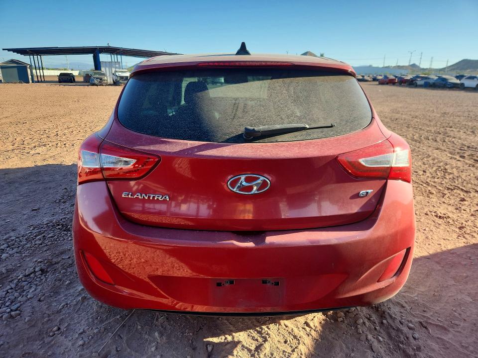 2016 Hyundai Elantra VIN KMHD35LH8GU282667 COPART salvage auction — FRONT END, Az - Cert Of Title - Salvage, sold $1,350 on 2026-07-23 (photo 6)
