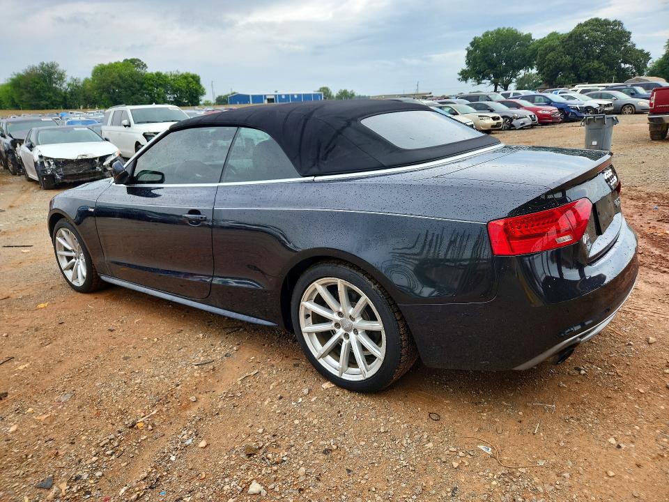 2015 Audi A5 VIN WAUMFAFH4FN009702 COPART salvage auction — FRONT END, AL - CERT OF TITLE-SALVAGE TITLE, sold $1,150 on 2026-07-08 (photo 2)
