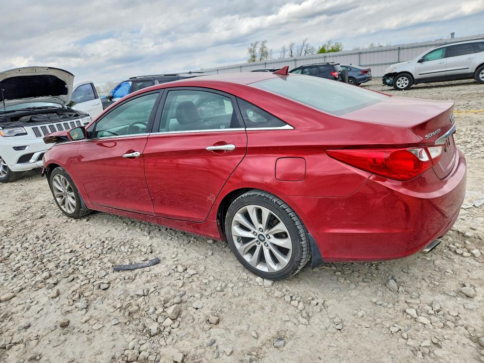 2011 Hyundai Sonata VIN 5NPEC4ACXBH117779 COPART salvage auction — FRONT END, Wi - Junked Vehicle Bill Of Sale, sold $325 on 2026-07-06 (photo 2)