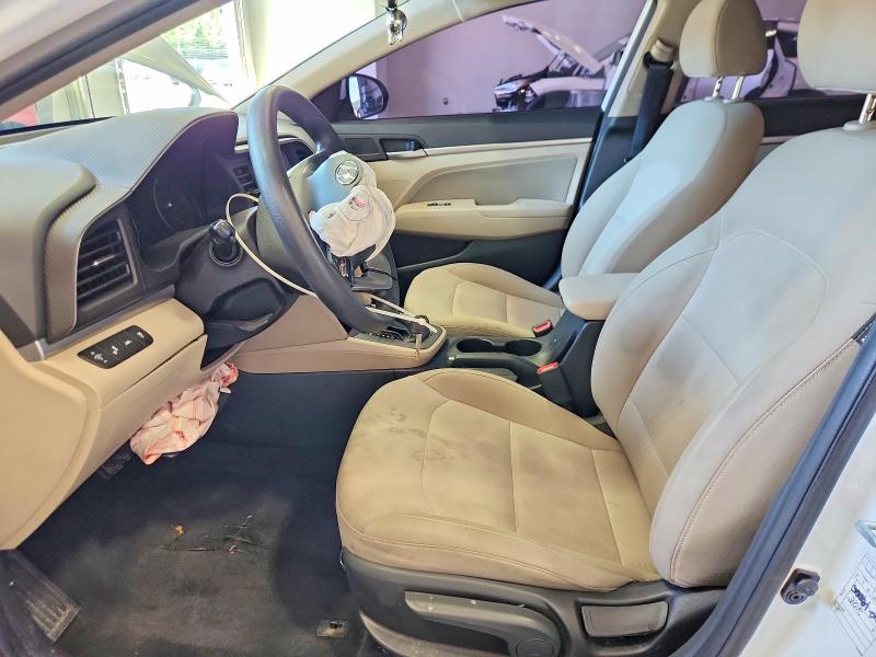 2019 Hyundai Elantra VIN 5NPD84LF2KH446643 COPART salvage auction — FRONT END, Va - Cert Of Title - Salvage, sold $1,900 on 2026-07-02 (photo 7)