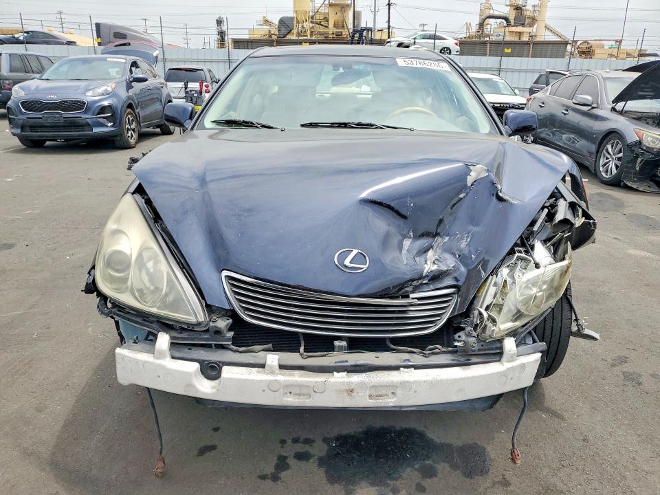 2006 Lexus Es 330 VIN JTHBA30G165145966 COPART salvage auction — FRONT END, Ca - Salvage Certificate, sold $625 on 2026-07-13 (photo 5)