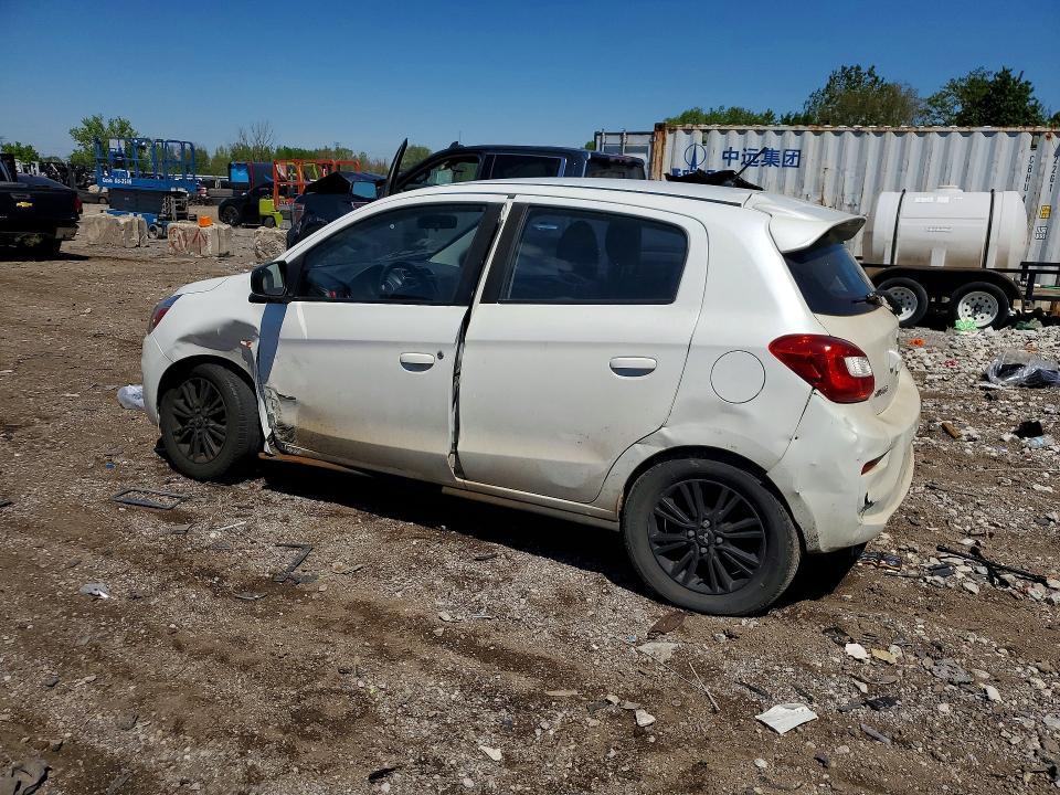 2020 Mitsubishi Mirage VIN ML32A5HJ1LH002445 COPART salvage auction — FRONT END, IL - SALVAGE CERTIFICATE, sold $1,650 on 2026-07-24 (photo 2)