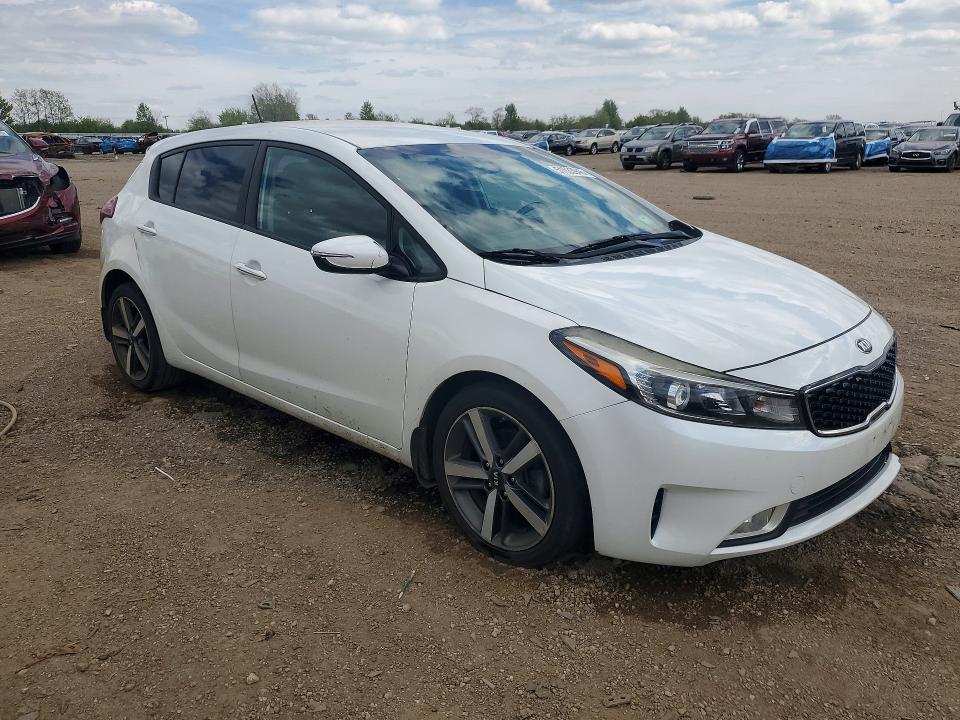 2017 Kia VIN KNAFX5A83H5671357 COPART salvage auction — FRONT END, Il - Salvage Certificate, sold $300 on 2026-07-07 (photo 4)