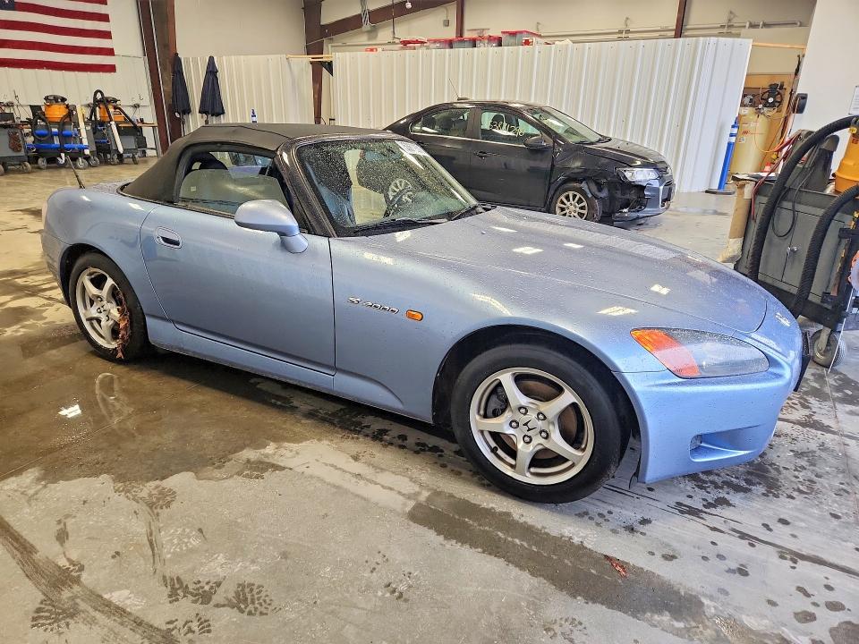 2002 Honda S2000 VIN JHMAP11472T002562 COPART salvage auction — SIDE, Me - Cert Of Title-Salvage Collisio, sold $150 on 2026-07-22 (photo 4)