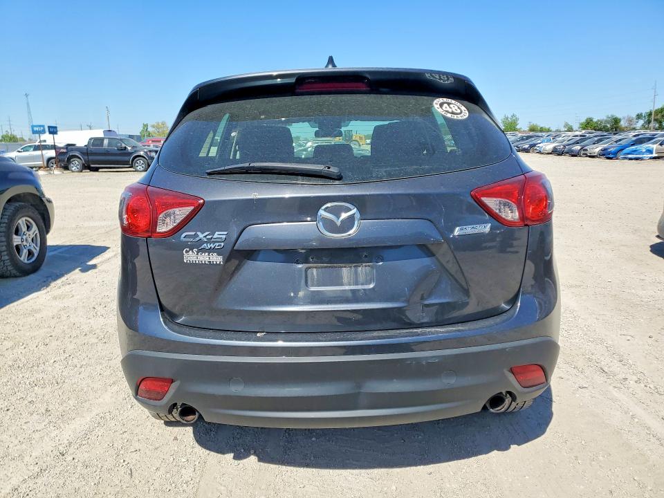 2014 Mazda Cx-5 VIN JM3KE4BEXE0317518 COPART salvage auction — HAIL, IA - CERT OF TITLE-SALVAGE TITLE, sold $1,850 on 2026-07-22 (photo 6)