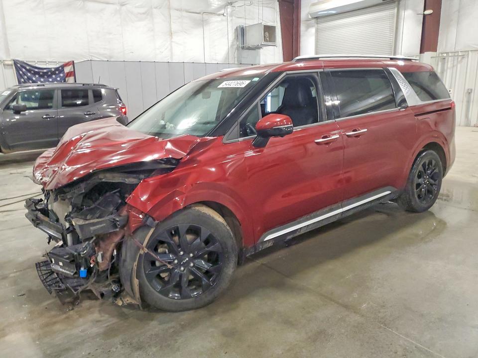 2022 Kia VIN KNDNE5H31N6067259 COPART salvage auction — FRONT END, Ia - Cert Of Title-Salvage Title, sold $2,700 on 2026-07-27 (photo 1)