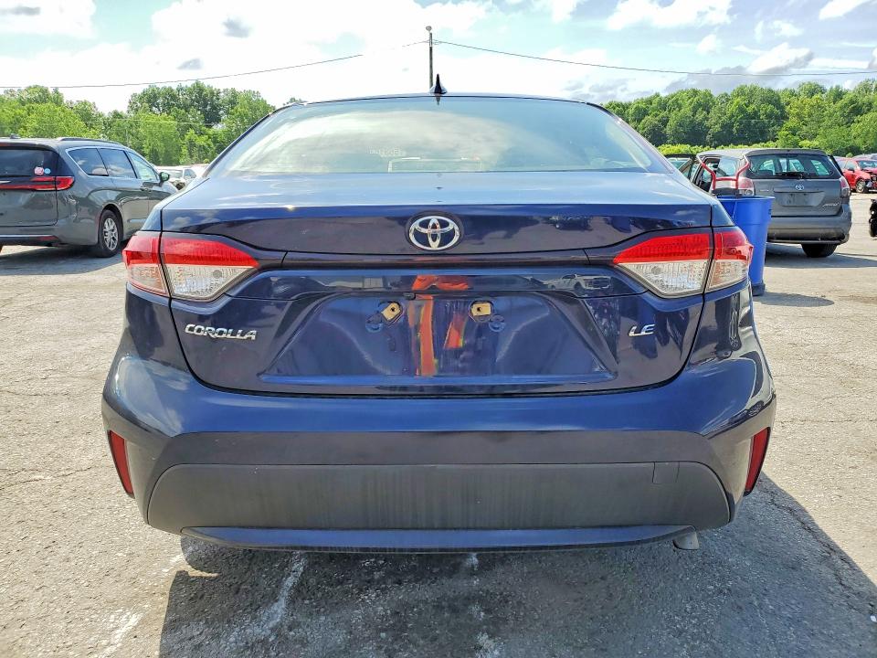 2020 Toyota Corolla VIN JTDHPRAE1LJ038879 COPART salvage auction — FRONT END, KY - CERT OF TITLE-SALVAGE, sold $4,300 on 2026-07-30 (photo 6)