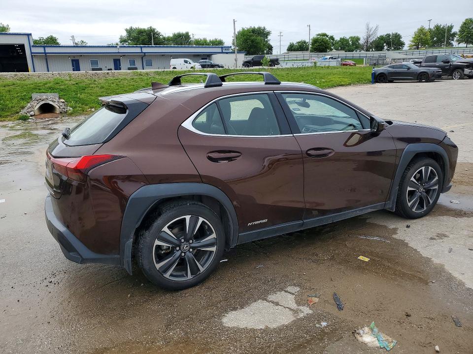 2020 Lexus VIN JTHL9JBH7L2032561 COPART salvage auction — HAIL, Salvage Title, sold $5,300 on 2026-07-21 (photo 3)