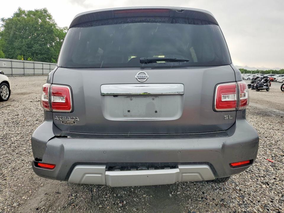 2018 Nissan Armada VIN JN8AY2NC3J9553397 COPART salvage auction — FRONT END, Ar - Cert Of Title-Salvage, sold $8,800 on 2026-07-20 (photo 6)