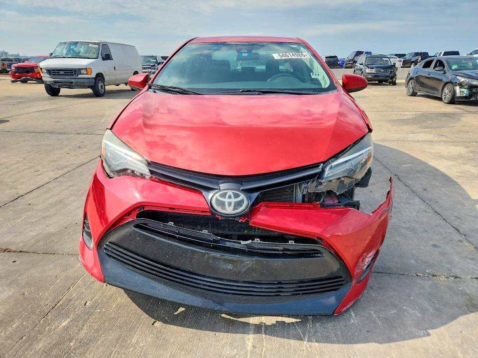 2019 Toyota Corolla VIN 5YFBURHE6KP892474 COPART salvage auction — FRONT END, TX - SALVAGE VEHICLE TITLE (P), sold $2,150 on 2026-07-16 (photo 5)