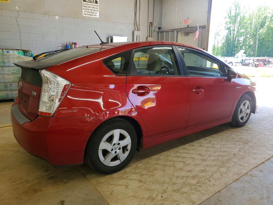 2010 Toyota Prius VIN JTDKN3DU1A0034443 COPART salvage auction — FRONT END, Nc - Salvage Certificate Of Title, sold $525 on 2026-07-08 (photo 3)