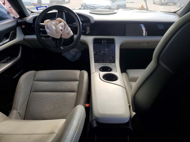 2021 Porsche Taycan VIN WP0AB2Y19MSA45989 COPART salvage auction — FRONT END, Tx - Salvage Vehicle Title, sold $24,600 on 2026-07-07 (photo 8)