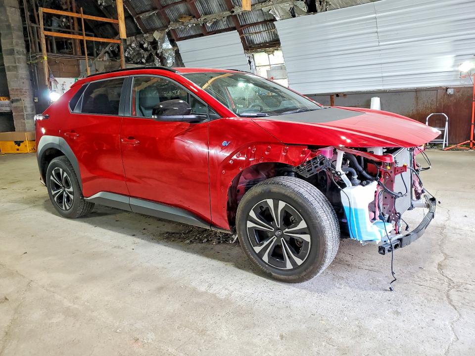2025 Subaru Solterra VIN JTMABABA0SA093366 COPART salvage auction — FRONT END, Ny - Mv-907A Salvage Certificate, sold $4,000 on 2026-07-22 (photo 4)