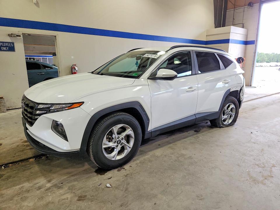 2022 Hyundai Tucson VIN 5NMJBCAE5NH121611 COPART salvage auction — REAR END, VA - CERT OF TITLE - SALVAGE, sold $7,100 on 2026-07-02 (photo 1)