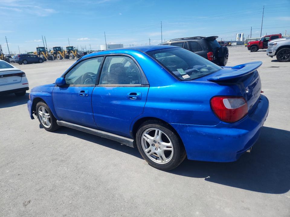 2003 Subaru Wrx VIN JF1GD29643G506731 COPART salvage auction — FRONT END, Ok - Certificate Of Title, sold $1,550 on 2026-07-08 (photo 2)