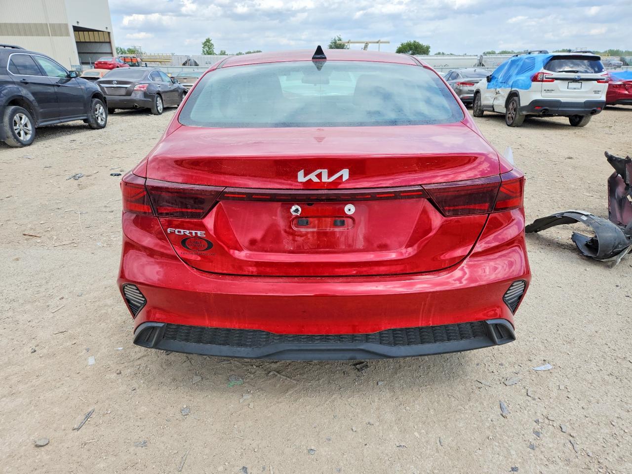 2024 Kia Forte VIN 3KPF24AD1RE804812 COPART salvage auction — Front End, MO - SALVAGE CERTIFICATE OF TITLE, sold $1,450 on 2026-06-25 (photo 6)
