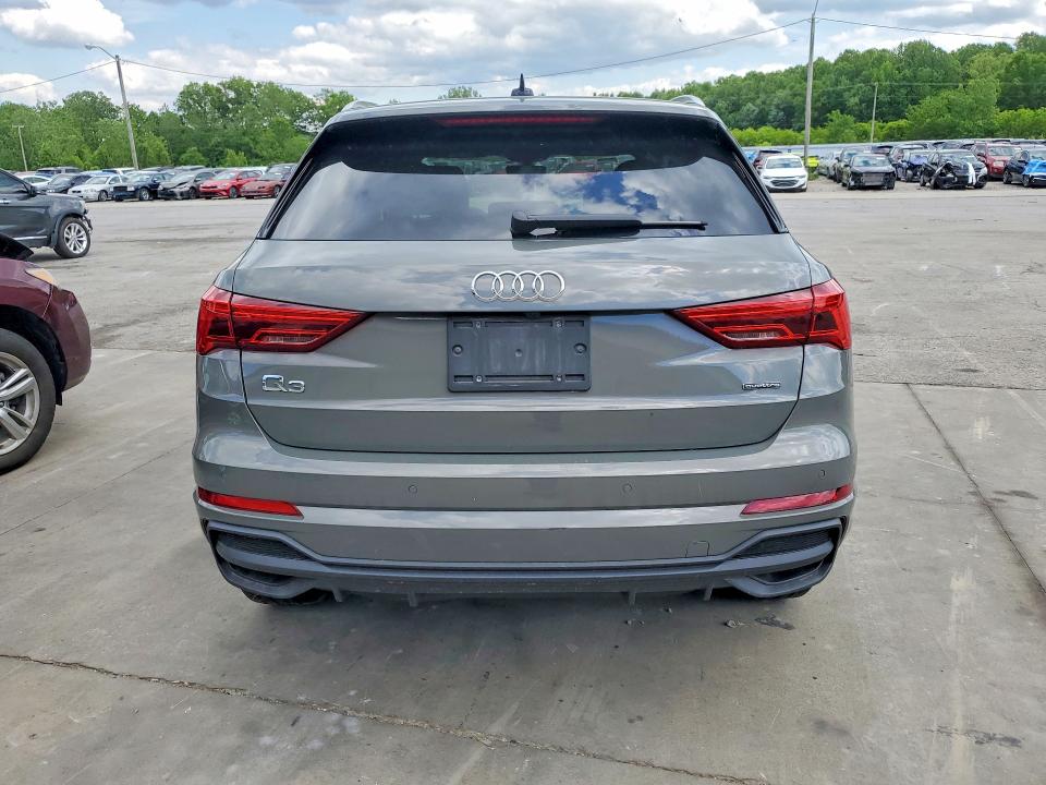 2025 Audi Q3 VIN WA1DECF34S1011760 COPART salvage auction — FRONT END, Fl - Cert Of Title Slvg Rebuildable (P), sold $12,900 on 2026-07-30 (photo 6)
