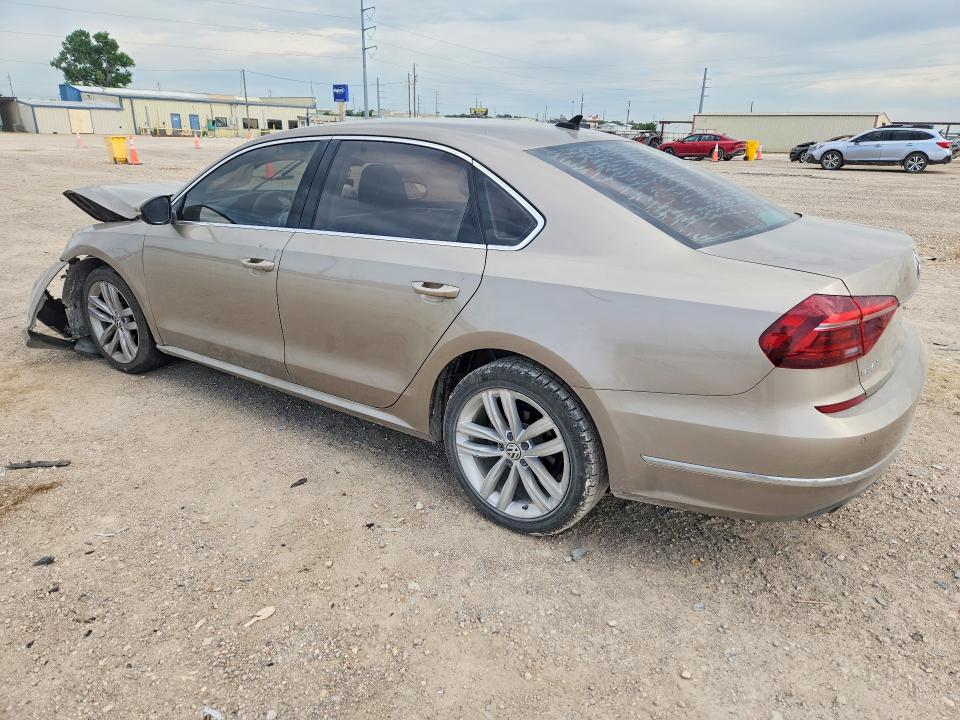2018 Volkswagen Passat VIN 1VWBA7A35JC002136 COPART salvage auction — FRONT END, Tx - Salvage Vehicle Title, sold $475 on 2026-07-04 (photo 2)