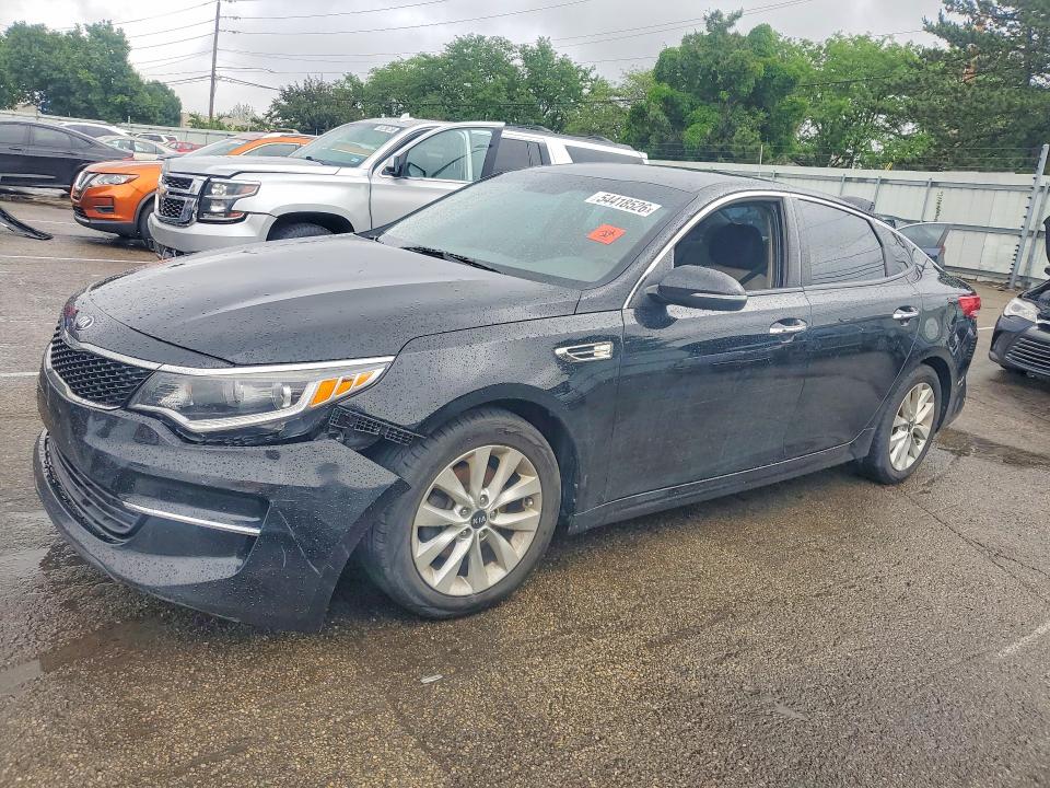 2018 Kia Optima VIN 5XXGT4L37JG254808 COPART salvage auction — VANDALISM, Oh - Cert Of Title-Salvage, sold $650 on 2026-07-17 (photo 1)