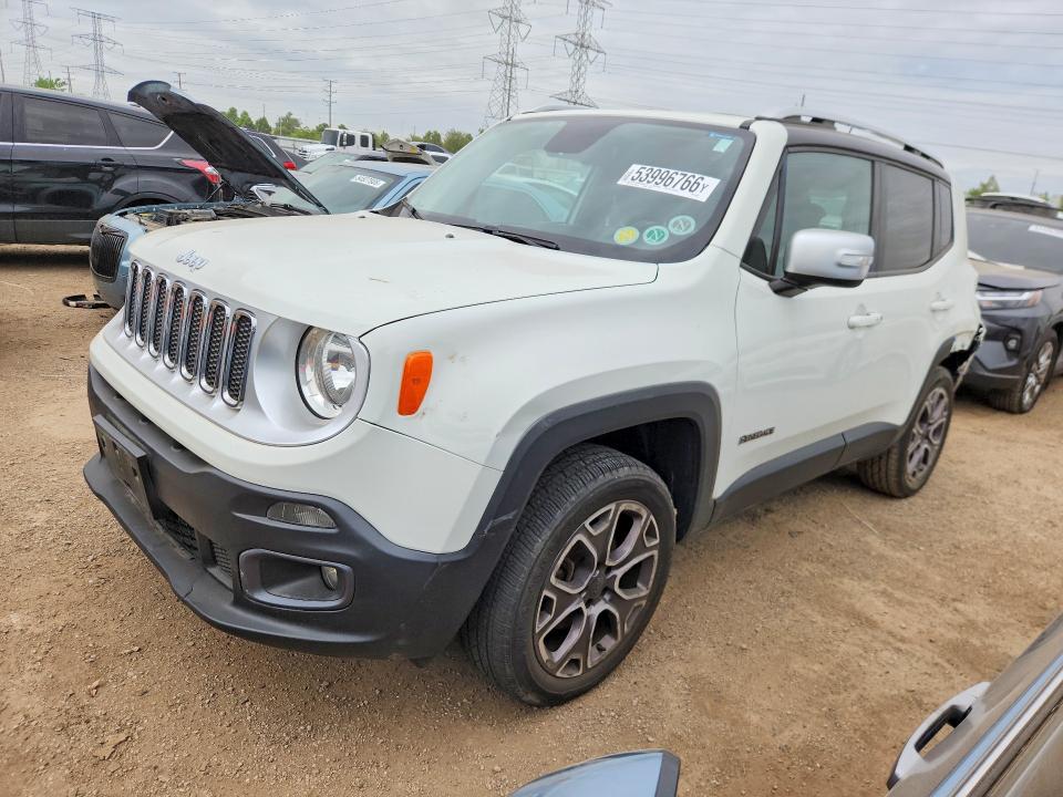 2015 Jeep VIN ZACCJBDT0FPB54345 COPART salvage auction — REAR END, Il - Salvage Certificate, sold $1,500 on 2026-07-02 (photo 1)