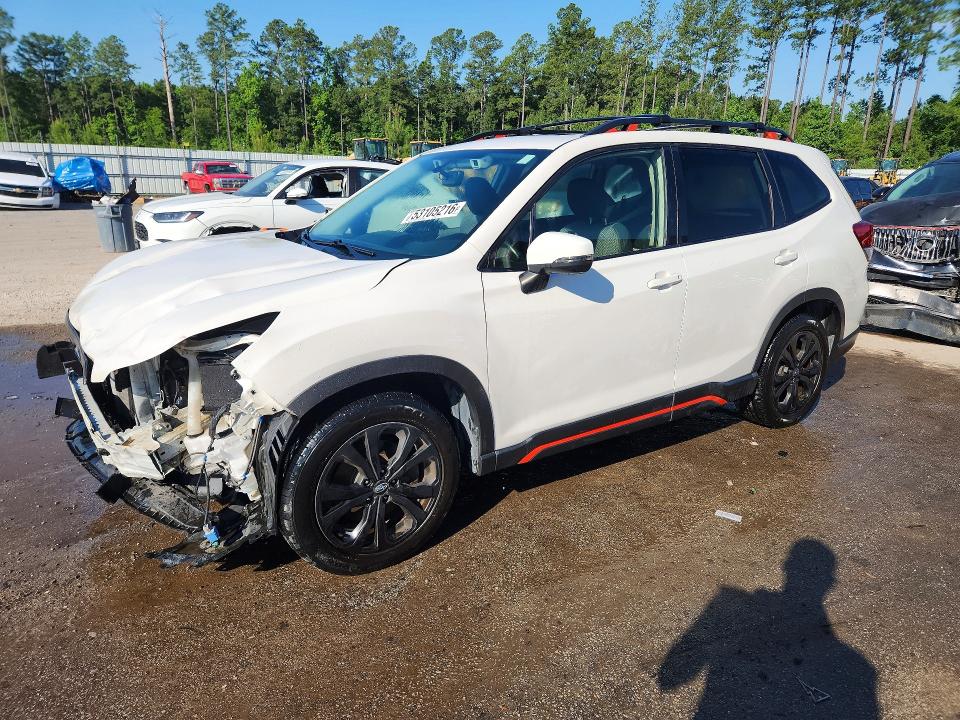 2020 Subaru Forester VIN JF2SKARC8LH484450 COPART salvage auction — FRONT END, Sc - Cert Of Title-Salvage, sold $4,650 on 2026-07-27 (photo 1)