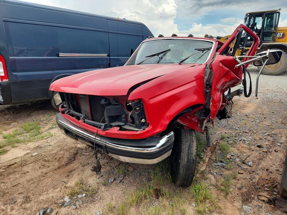 1996 Ford F350 VIN 2FDKF37F0TCA62140 COPART salvage auction — ALL OVER, Pa - Certificate Of Salvage, sold $125 on 2026-07-08 (photo 1)