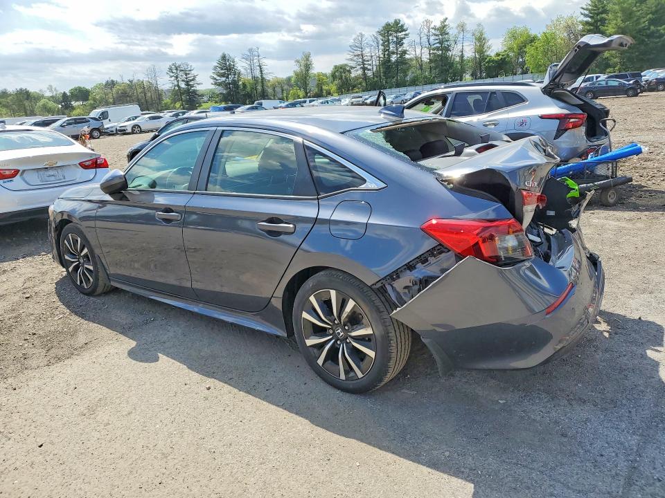 2022 Honda Civic VIN JHMFE1F71NX006943 COPART salvage auction — REAR END, Id - Salvage Certificate Of Title, sold $4,650 on 2026-07-27 (photo 2)