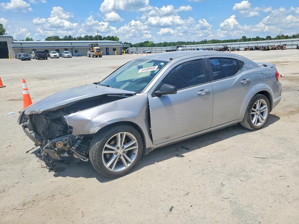 2014 Dodge VIN 1C3CDZAB4EN188901 COPART salvage auction — FRONT END, SC - CERT OF TITLE-SALVAGE, sold $500 on 2026-07-02 (photo 1)