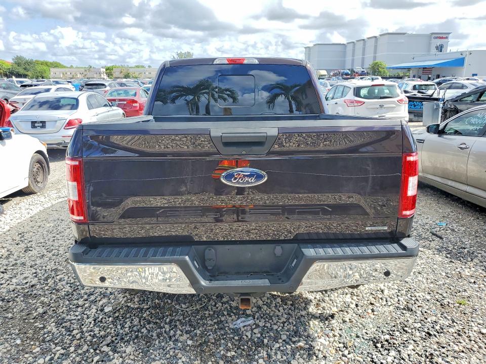 2019 Ford VIN 1FTEW1CP7KFB25080 COPART salvage auction — FRONT END, FL - CERT OF TITLE SLVG REBUILDABLE, sold $7,300 on 2026-07-02 (photo 6)