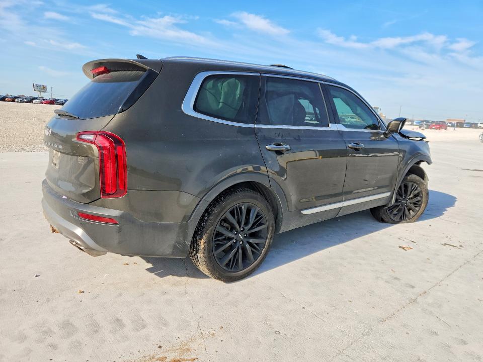 2022 Kia VIN 5XYP54HC1NG203728 COPART salvage auction — FRONT END, Tx - Salvage Vehicle Title, sold $2,850 on 2026-07-07 (photo 3)
