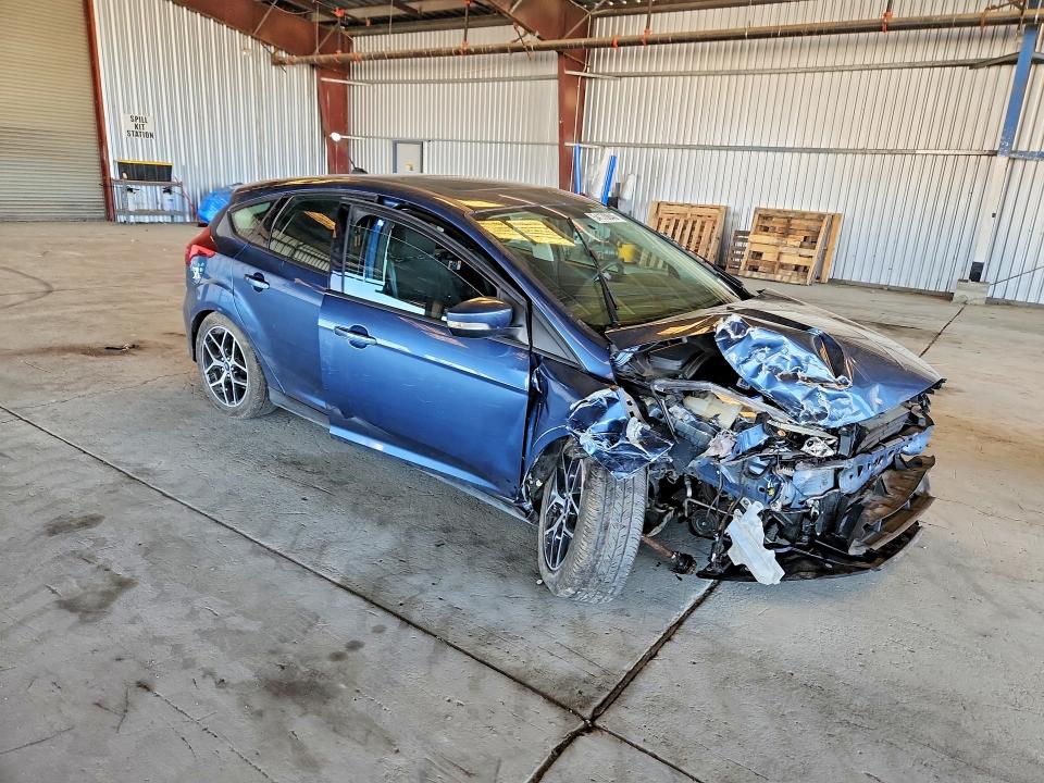 2018 Ford Focus VIN 1FADP3M29JL303827 COPART salvage auction — FRONT END, Ca - Salvage Certificate, sold $125 on 2026-07-02 (photo 4)