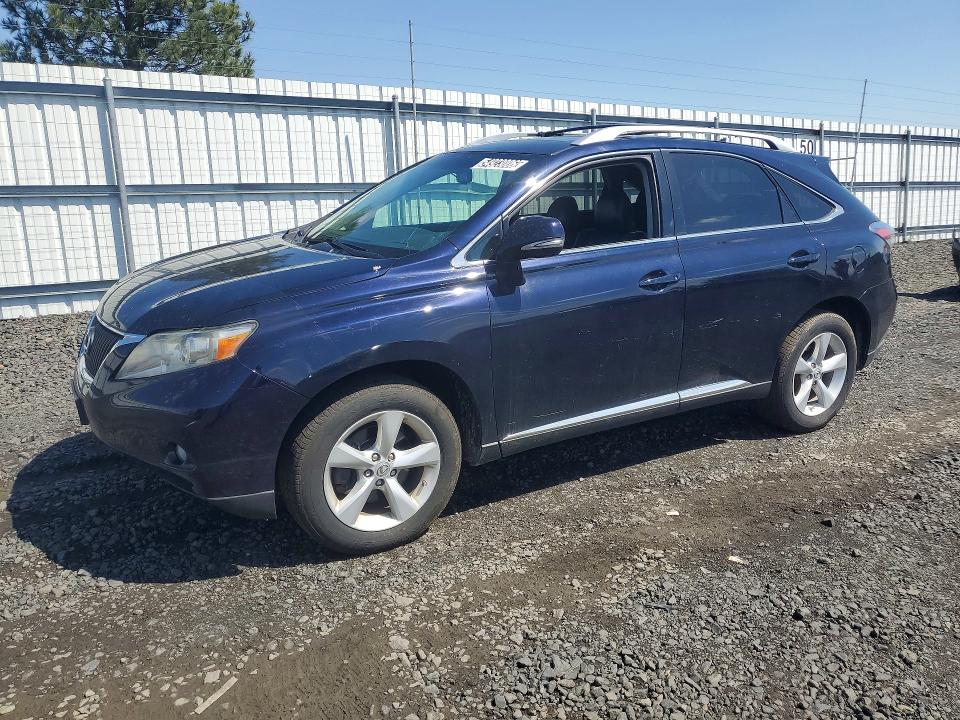 2010 Lexus Rx 350 VIN 2T2BK1BA6AC025485 COPART salvage auction — MINOR DENT/SCRATCHES, Id - Certificate Of Title, sold $2,050 on 2026-07-09 (photo 1)