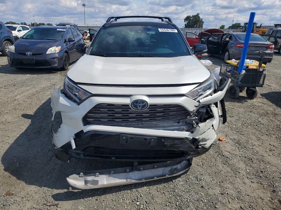 2019 Toyota Rav 4 VIN JTMEWRFV9KJ023477 COPART salvage auction — FRONT END, Ca - Salvage Certificate, sold $10,300 on 2026-07-14 (photo 5)