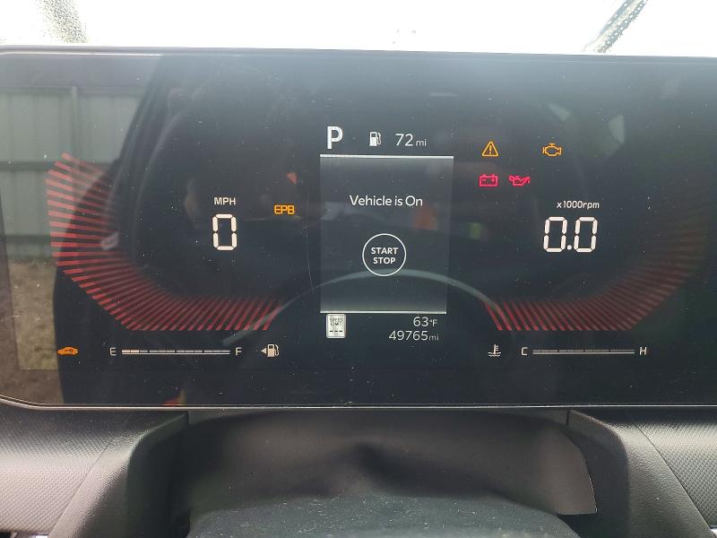 2025 Kia K4 VIN 3KPFT4DE1SE053542 COPART salvage auction — WATER/FLOOD, Tx - Salvage Title-Flood Damage, sold $4,350 on 2026-07-09 (photo 9)