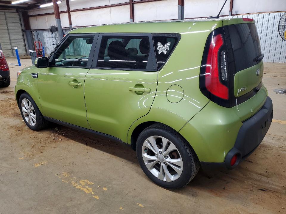 2016 Kia Soul VIN KNDJP3A53G7874226 COPART salvage auction — FRONT END, Nc - Salvage Certificate Of Title, sold $300 on 2026-07-29 (photo 2)