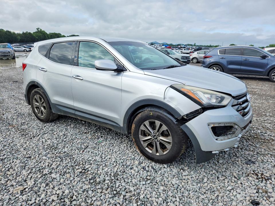 2016 Hyundai Santa fe VIN 5XYZT3LBXGG370003 COPART salvage auction — UNDERCARRIAGE, Tn - Salvage Certificate, sold $975 on 2026-08-01 (photo 4)