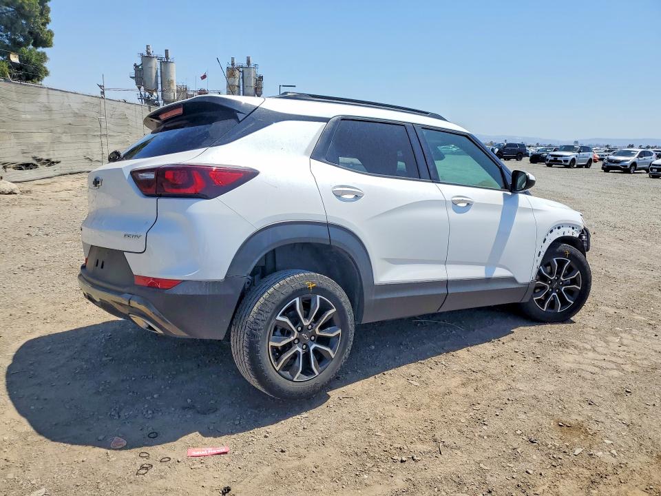 2024 Chevrolet Trailblazer VIN KL79MVSL4RB075802 COPART salvage auction — FRONT END, Ca - Salvage Certificate, sold $9,500 on 2026-07-31 (photo 3)
