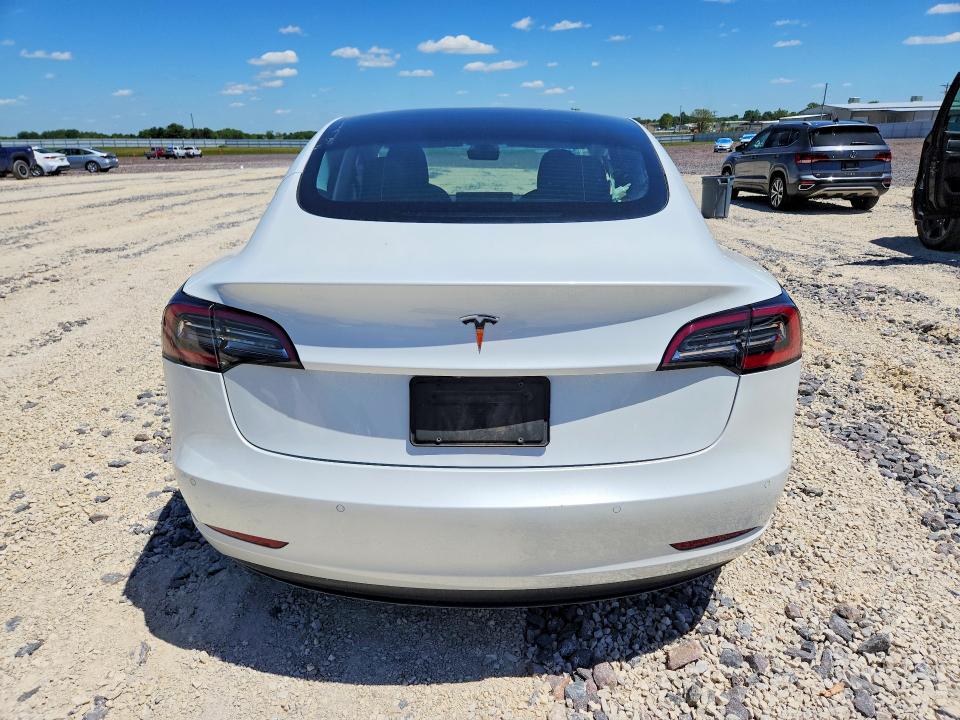 2021 Tesla VIN 5YJ3E1EA0MF915329 COPART salvage auction — SIDE, MO - SALVAGE CERTIFICATE OF TITLE, sold $6,100 on 2026-07-29 (photo 6)