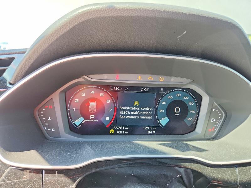 2022 Audi Q3 VIN WA1DECF33N1114060 COPART salvage auction — MECHANICAL, Sc - Certificate Of Title (P), sold $8,800 on 2026-07-25 (photo 9)