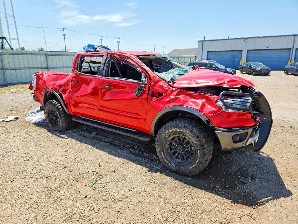 2020 Ford Ranger VIN 1FTER4FH4LLA61046 COPART salvage auction — ROLLOVER, Il - Salvage Certificate, sold $1,950 on 2026-07-24 (photo 4)