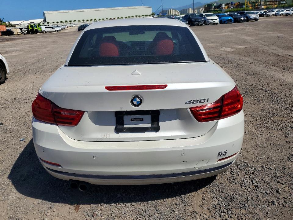 2016 BMW 4er VIN WBA3V7C54G5A28248 COPART salvage auction — SIDE, Hi - Certificate Of Salvage, sold $3,650 on 2026-08-17 (photo 6)