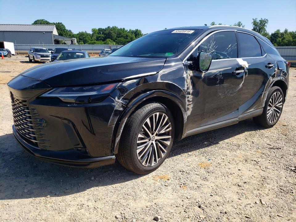 2023 Lexus Rx VIN 2T2BAMBA2PC001584 COPART salvage auction — SIDE, Va - Cert Of Title - Salvage, sold $20,700 on 2026-07-10 (photo 1)